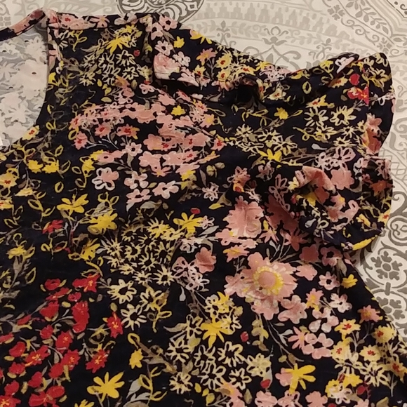 Cato,size XL, multicolor,Gorgeous & Flowery eyelet top - Picture 3 of 7